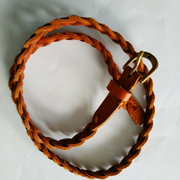 Chestnut Braided Belt - Picture 2 of 4